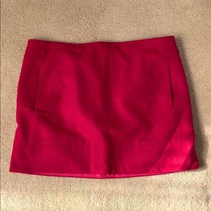 J.Crew Wool mini skirt with pockets